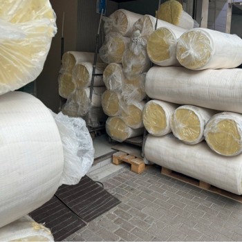 5CM 厚 玻璃纖維吸音棉 4尺X50尺 (200尺) 一卷裝 FIBER GLASS INSOLATION