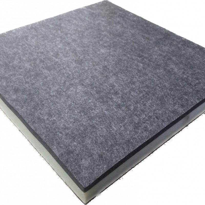 CSAS 3層複合 倒角 超高密度 吸音隔音板 (3CM厚) 60X60CM 