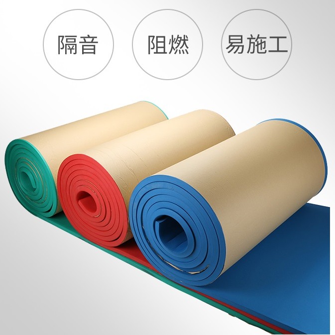 1米X10米 2CM 厚 帶背膠 平面隔音棉 