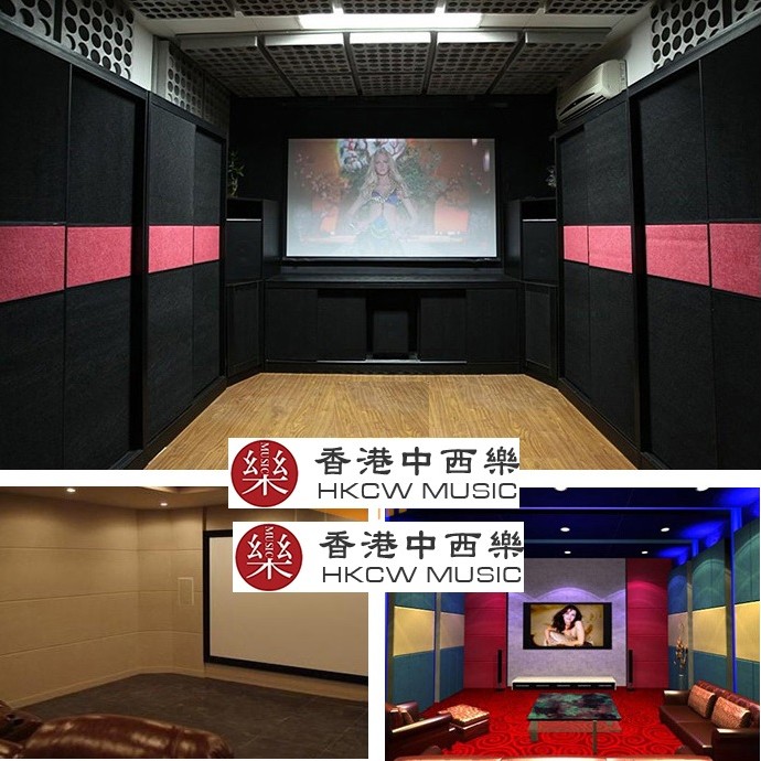 3.5CM厚 倒角高密度款 120CMX40CM 帶背膠隔音棉 複合 聚酯纖維吸音板