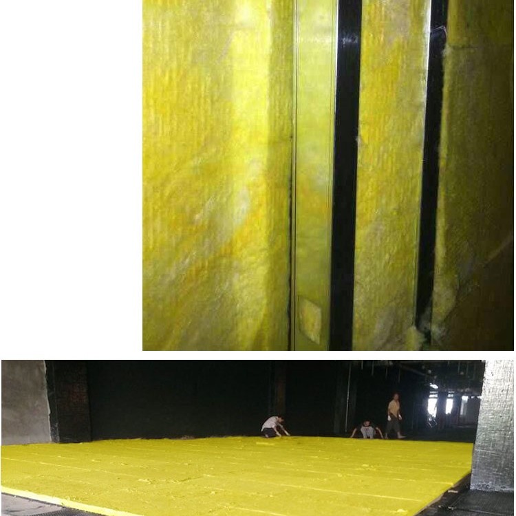 5CM 厚 玻璃纖維吸音棉 4尺X50尺 (200尺) 一卷裝 FIBER GLASS INSOLATION