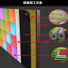 5CM 厚 玻璃纖維吸音棉 4尺X50尺 (200尺) 一卷裝 FIBER GLASS INSOLATION