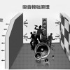 3CM厚 120CMX60CM 帶背膠隔音棉 複合 聚酯纖維吸音板