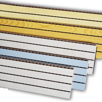 12.8CM X 244CM 槽木吸音板 (15MM厚) (50張起訂購)