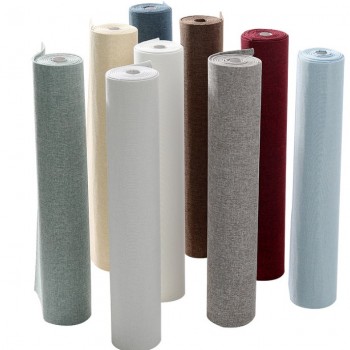 CSAS 0.65米X2.8米 X 5MM厚 帶背膠加厚亞麻布 吸音牆布 加厚牆布