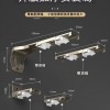 鋁合金 雙靜音 窗簾路軌 一套連配件