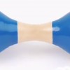 16CM 兒童木質 雙頭小沙錘 maraca