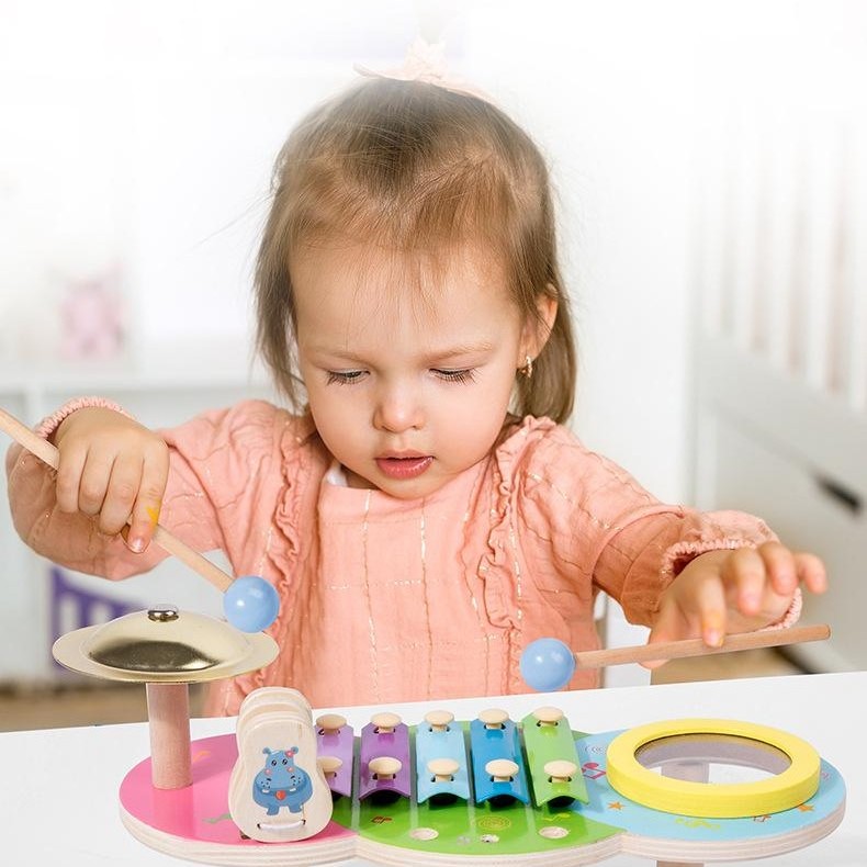 兒童木質 多功能 音樂台 敲擊台