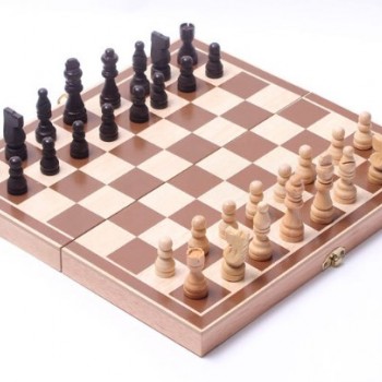 中國 國際象棋 折疊式 木盒裝