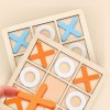 兒童木製 XO三連 井字棋 木製井字過三關