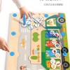 兒童 木質磁性 垃圾分類配對板 配對認知板