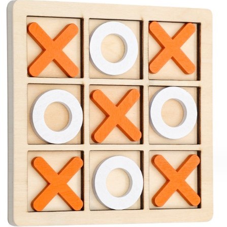 兒童木製 XO三連 井字棋 木製井字過三關