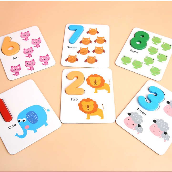 兒童 學前啟蒙 數字遊戲教具