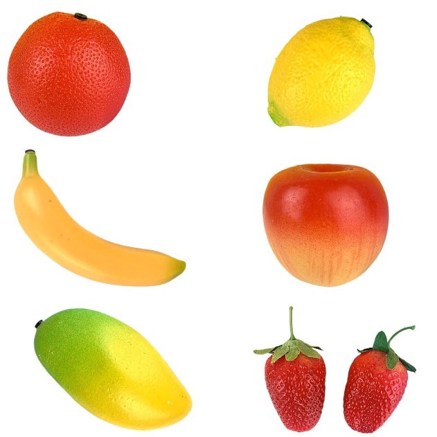 兒童 水果沙鈴 塑膠沙蛋 水果沙錘 maraca (單個裝)