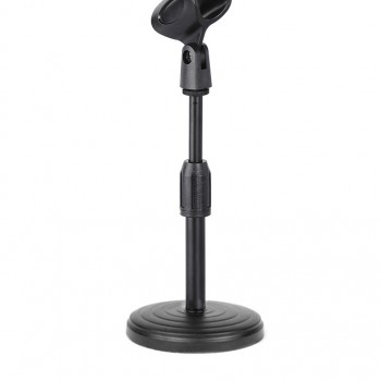 座檯桌式 伸縮升降 咪架 MIC STAND 話筒架 U型咪夾款 塑膠底座款