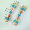 20CM 大木質款塑膠轉心 雨聲沙筒 maraca(單個裝) ST02