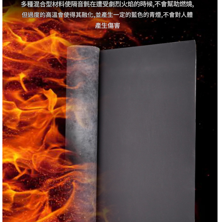 1米X10米 鐵粉牆身隔音墊 隔音毯 隔音氈 (1.2mm厚)
