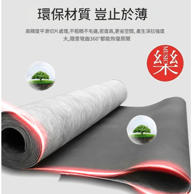 1米X10米 鐵粉牆身隔音墊 隔音毯 隔音氈 (1.2mm厚)