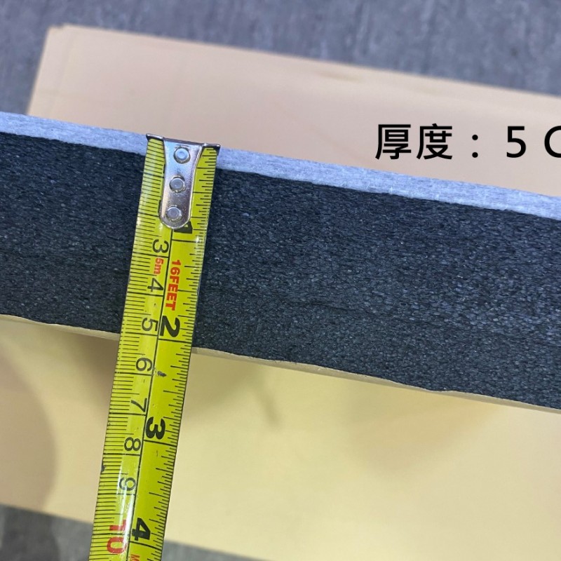 6CM厚 倒角高密度款 60CMX60CM 帶背膠隔音棉 複合 聚酯纖維吸音板