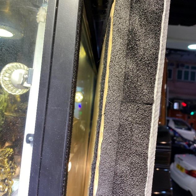 黑色 背膠雙面 魔術貼  (背膠 25米一卷裝 勾面+毛面)