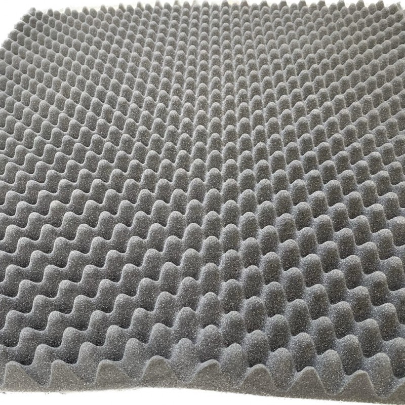1米X1米 3CM 厚 帶背膠 隔音 波浪棉 