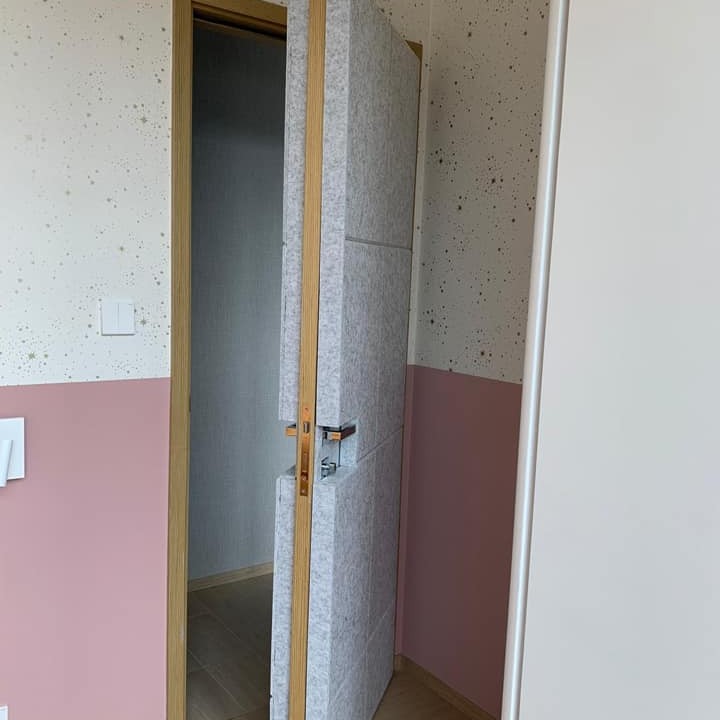 6CM厚 倒角高密度款 60CMX60CM 帶背膠隔音棉 複合 聚酯纖維吸音板