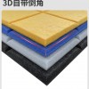 9MM厚 倒角高密度款 格仔款 60CMX60CM 帶背膠 聚酯纖維吸音板