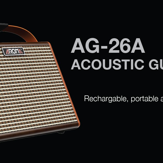 Aroma AG-26A 便攜式結他音箱 (充電藍芽款)