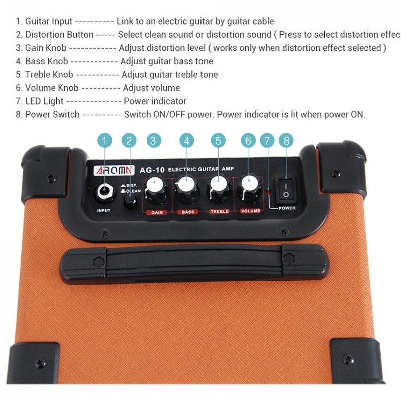 Aroma AG-10 電結他音箱