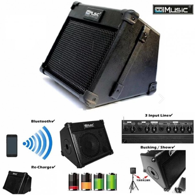 CoolMusic BP40 Busking AMP 便攜式流動 彈唱音箱