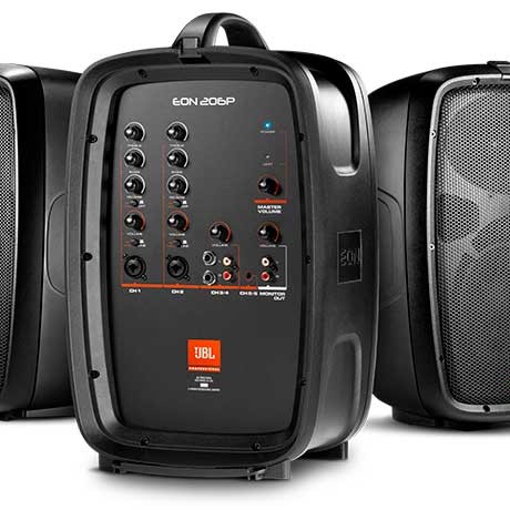 JBL EON 206P Portable PA Speaker System