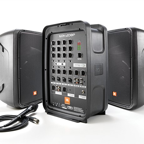JBL EON 208P Portable PA Speaker System