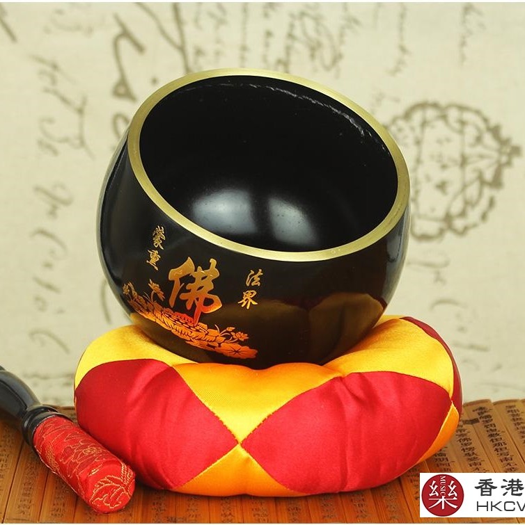 5吋銅合金 蓮花銅磬 頌缽
