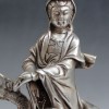 白銅 祥龍觀音