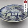 青花瓷 小亭子盤子
