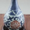 手繪花青花瓷花瓶 