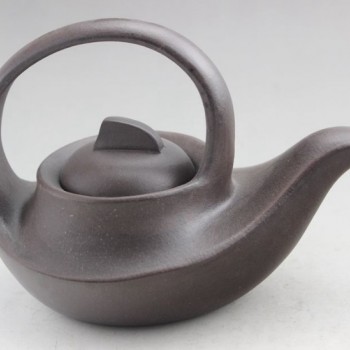宜興全手工 紫砂提梁茶壺