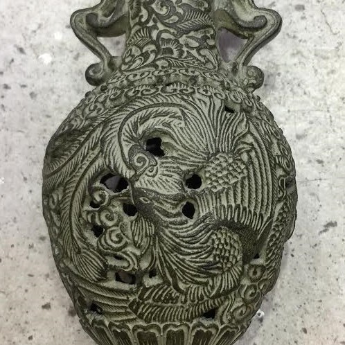  青銅 銅龍壺