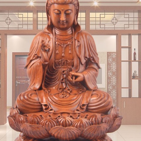 樹脂 觀音擺件