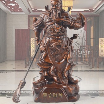 樹脂 關公像擺件