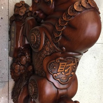 樹脂 牛擺件