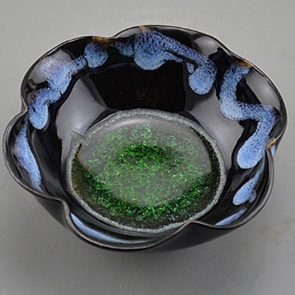 窯變瑪瑙釉 茶碗