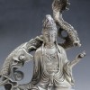 白銅 祥龍觀音