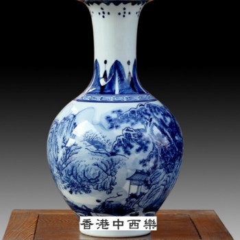 青花瓷賞瓶 花瓶