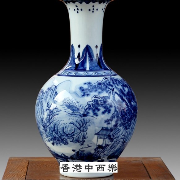 青花瓷賞瓶 花瓶
