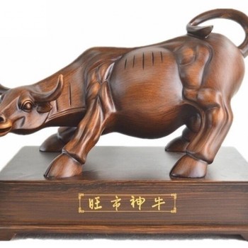 樹脂 神牛擺件