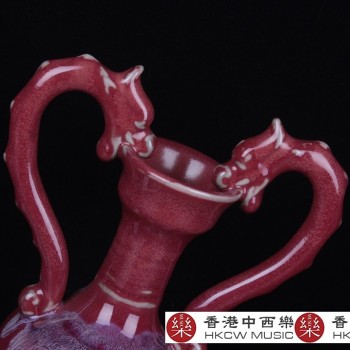 紅色創意 葫蘆花瓶 