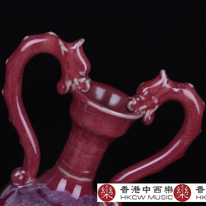 紅色創意 葫蘆花瓶 