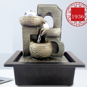 流水擺件 1936