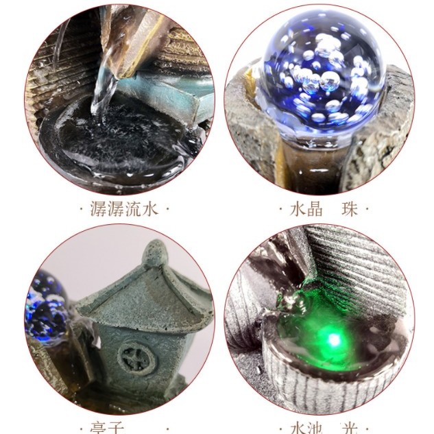 流水擺件 9116